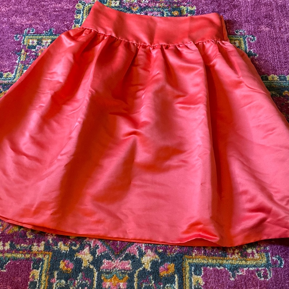 Pink puff circle skirt J Crew skirt size 12